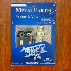 Metal Earth Plane Model